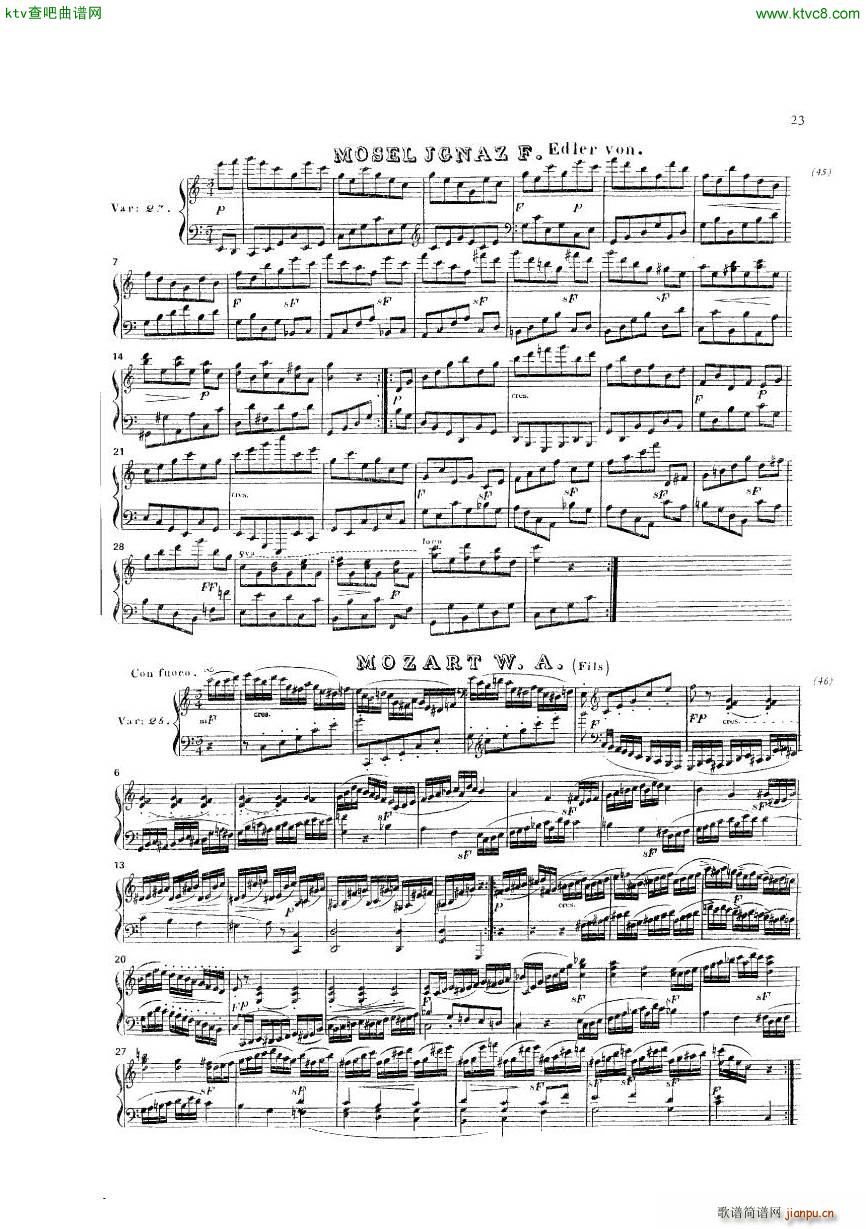 Diabelli Variationen(钢琴谱)29