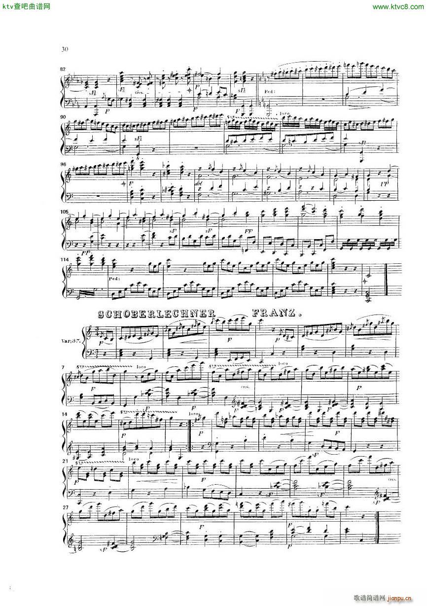 Diabelli Variationen(钢琴谱)27