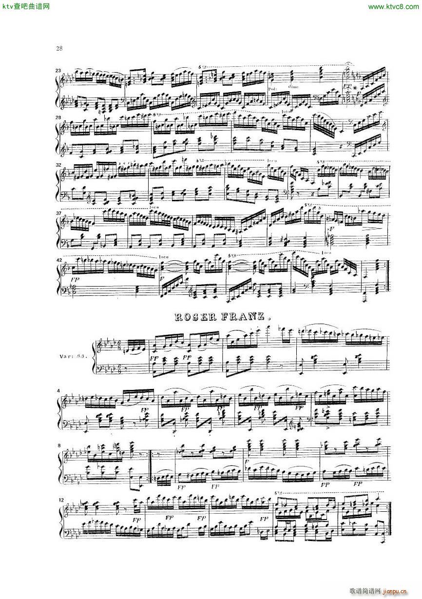 Diabelli Variationen(钢琴谱)34