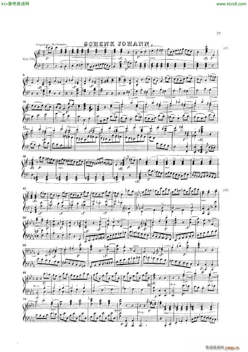 Diabelli Variationen(钢琴谱)35