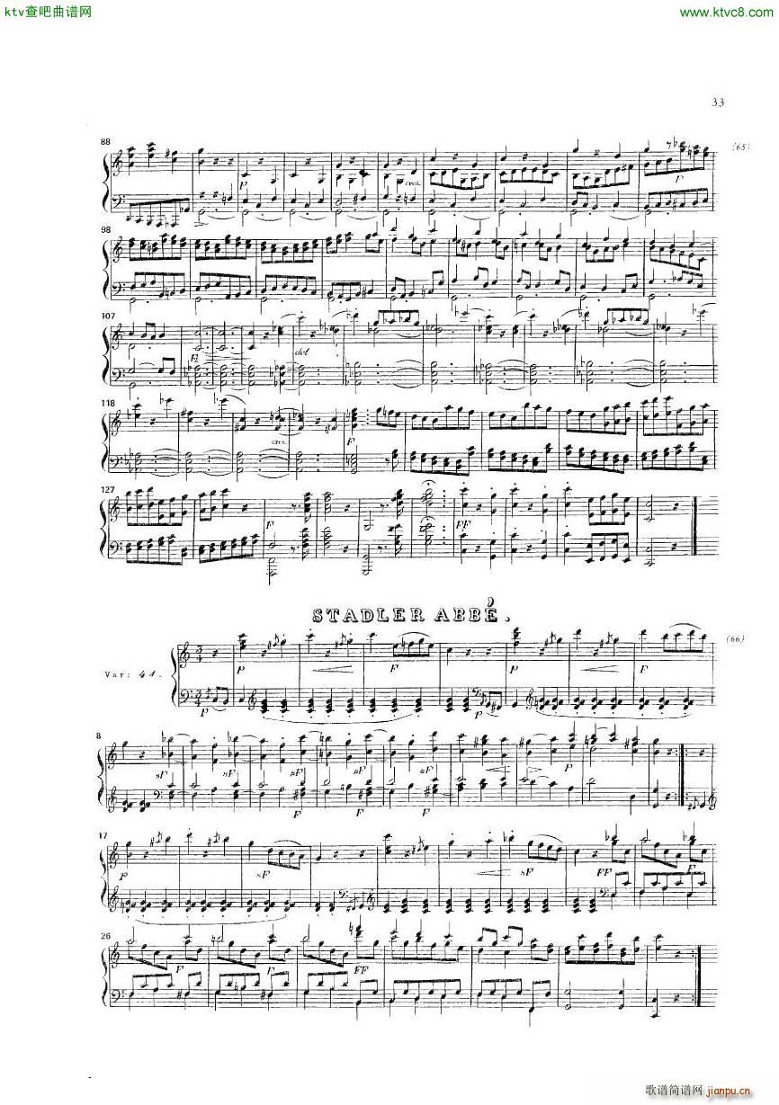 Diabelli Variationen(钢琴谱)39