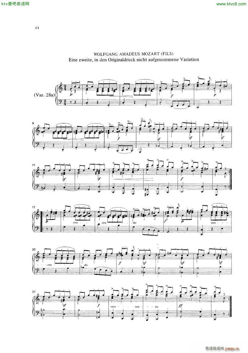 Diabelli Variationen(钢琴谱)49