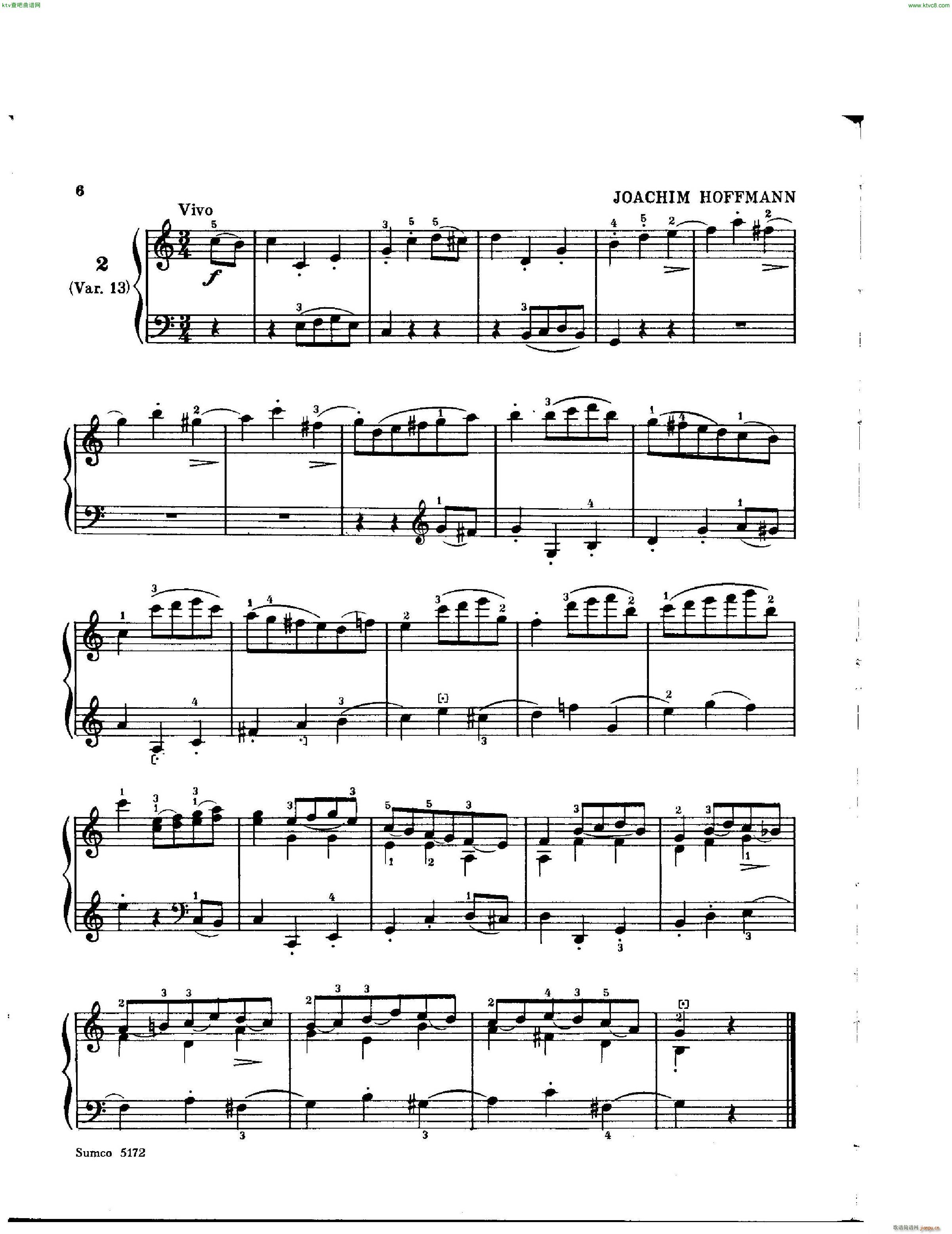 diabelli various variations not beethoven no cover(钢琴谱)3