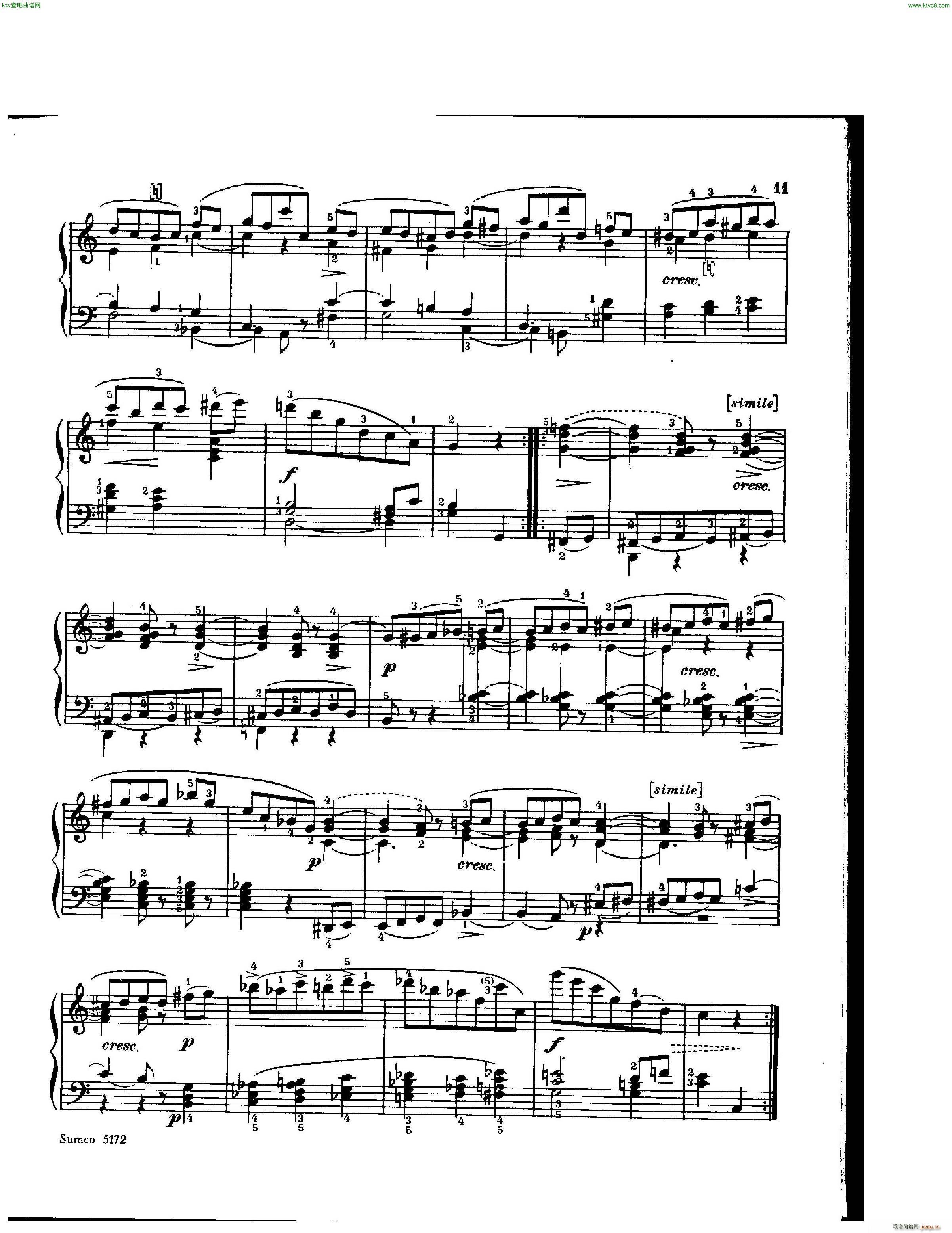 diabelli various variations not beethoven no cover(钢琴谱)7