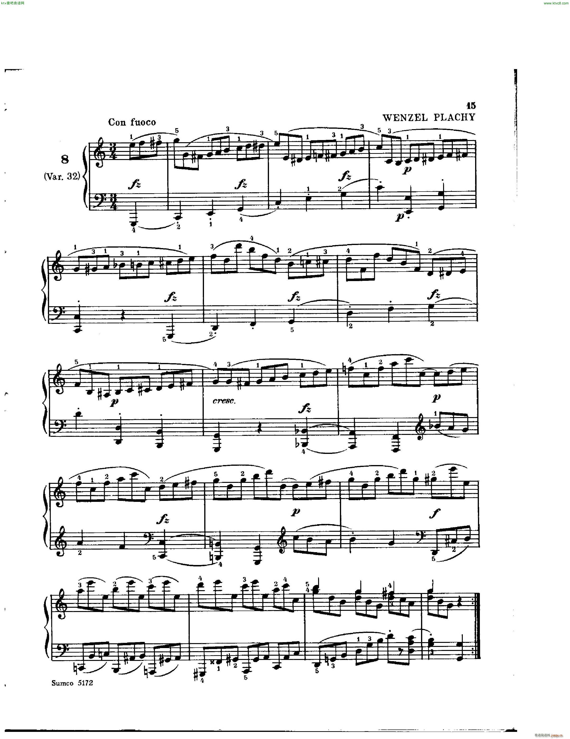 diabelli various variations not beethoven no cover(钢琴谱)11