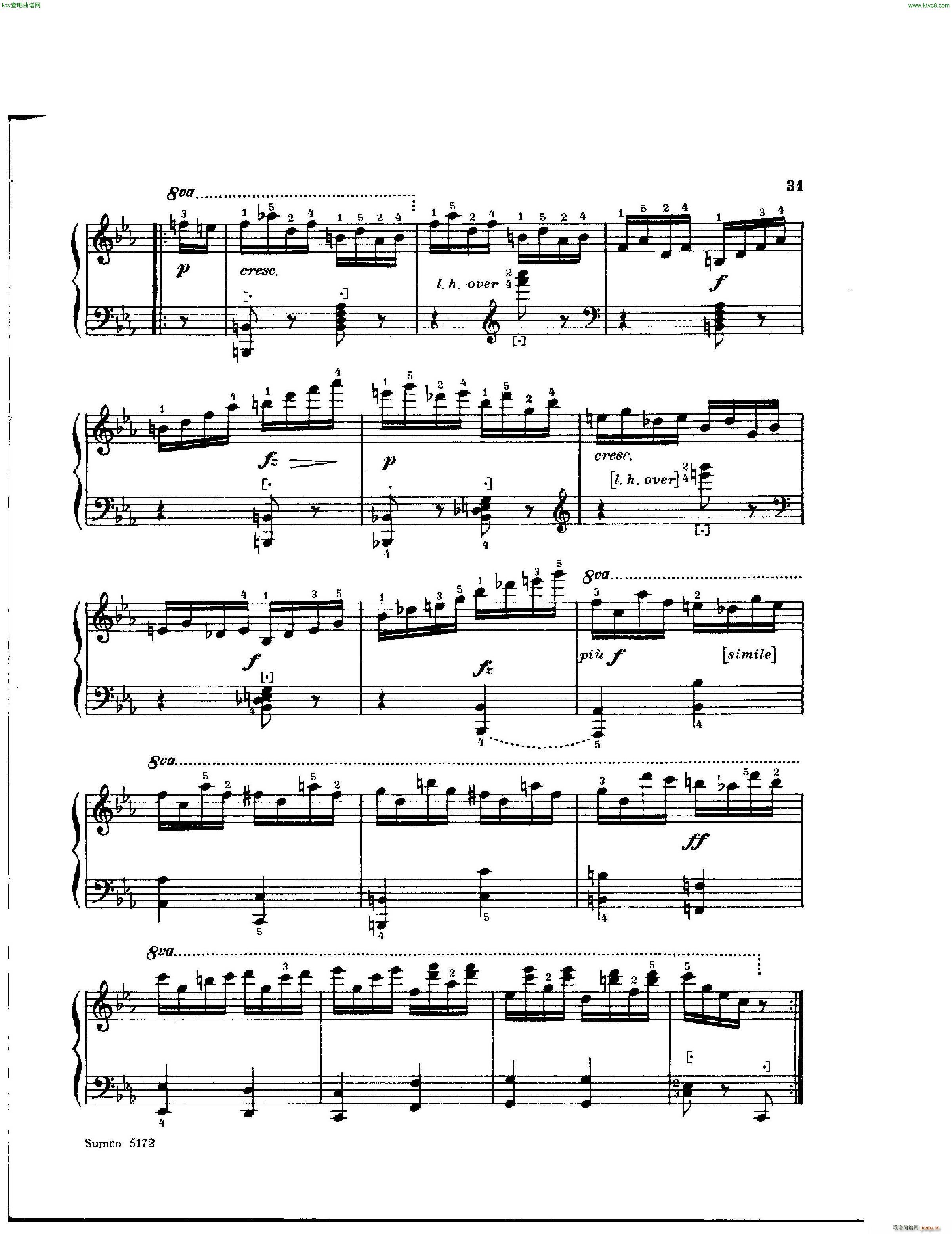 diabelli various variations not beethoven no cover(钢琴谱)12