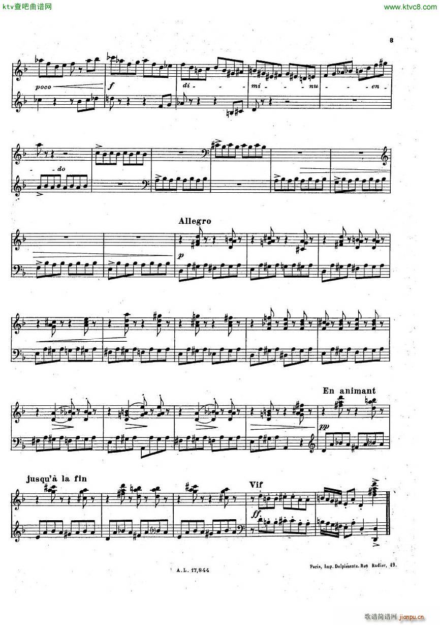 Delvincourt Heures juveniles No5 missing(钢琴谱)6