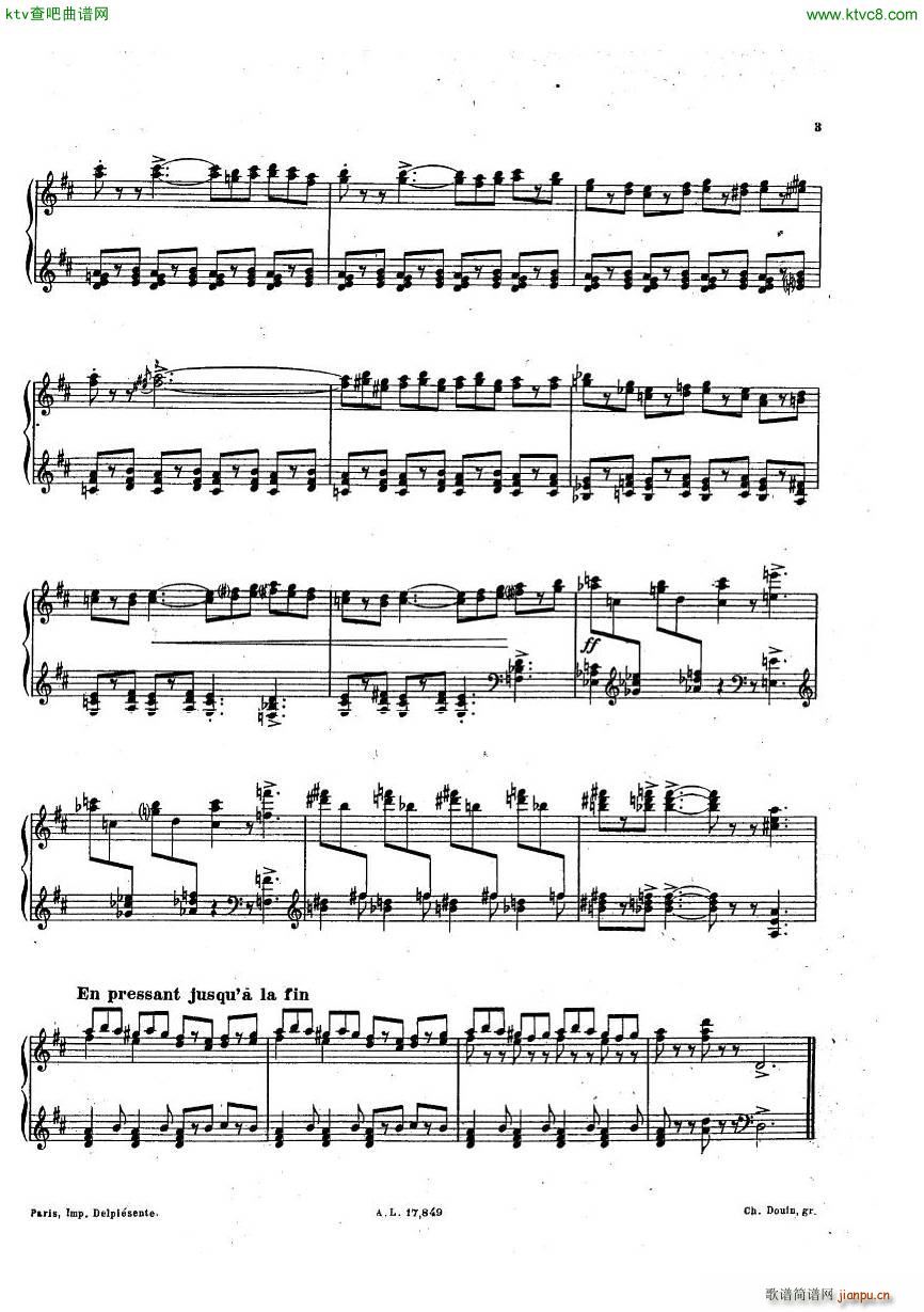 Delvincourt Heures juveniles No5 missing(钢琴谱)16