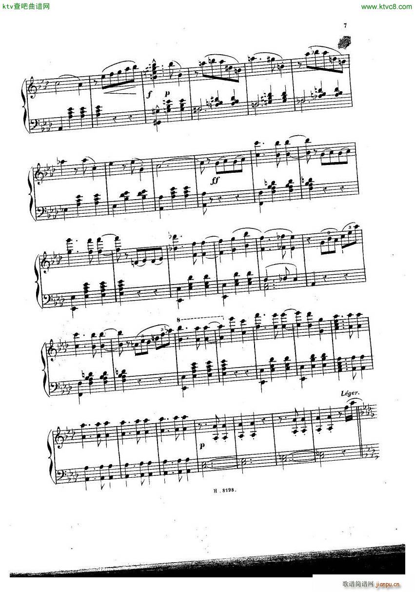 Delibes Grande valse du Pas des fleurs(钢琴谱)7