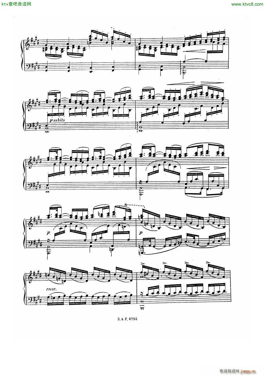 durand debussy petite suite(钢琴谱)8