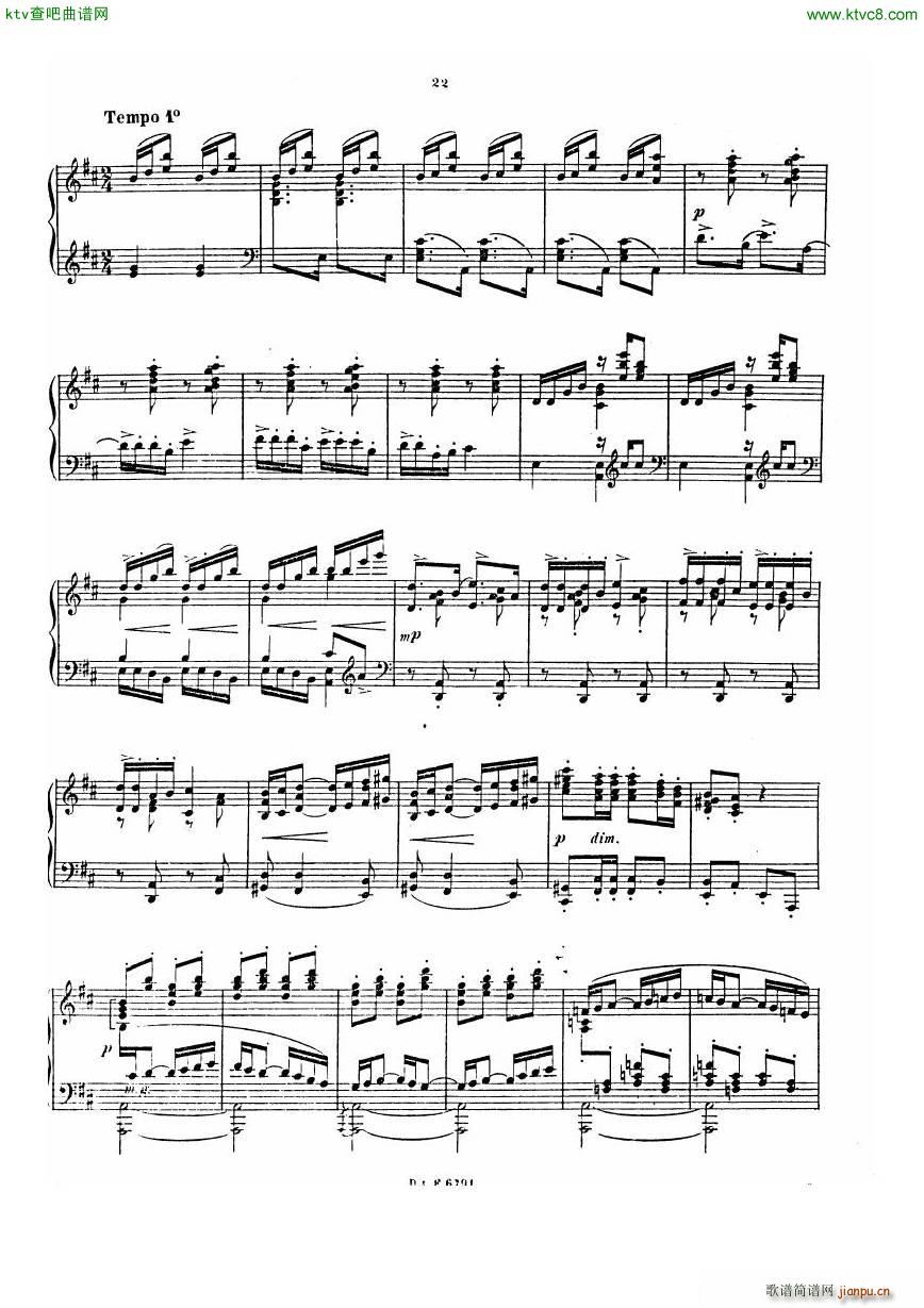 durand debussy petite suite(钢琴谱)22