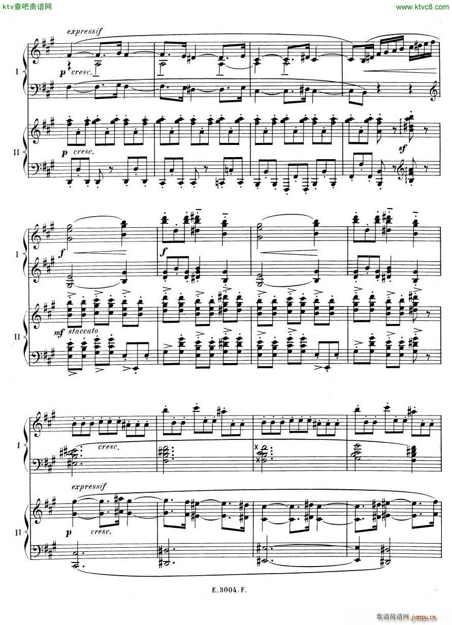 Debussy Ravel 3 Nocturnes 2pno(钢琴谱)17