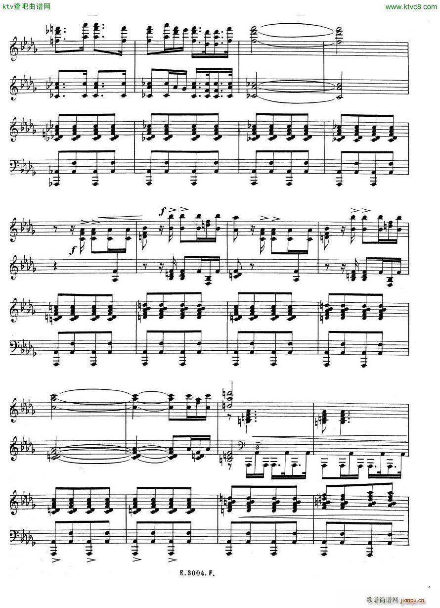 Debussy Ravel 3 Nocturnes 2pno(钢琴谱)21