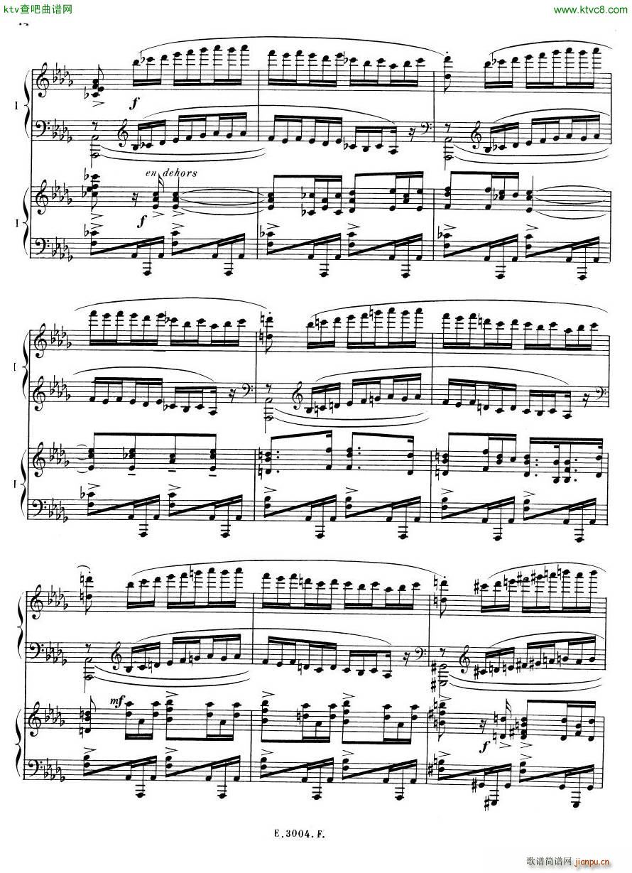 Debussy Ravel 3 Nocturnes 2pno(钢琴谱)22