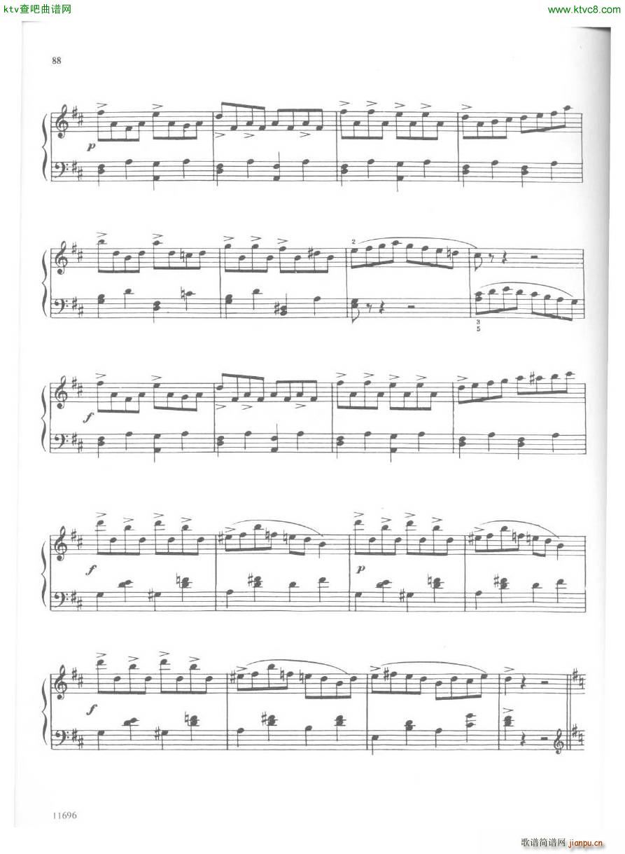 Anderson Fiddle Faddle(钢琴谱)3