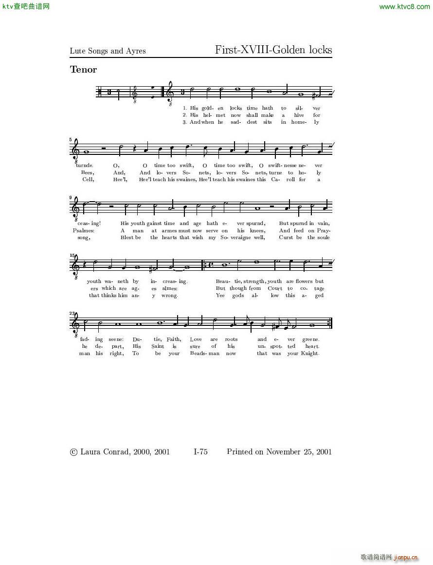 Dowland Lute Music 二(钢琴谱)31