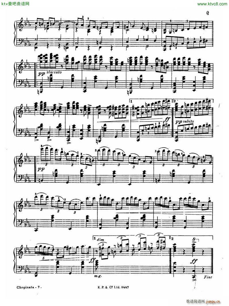 doucet chopiniata(钢琴谱)7