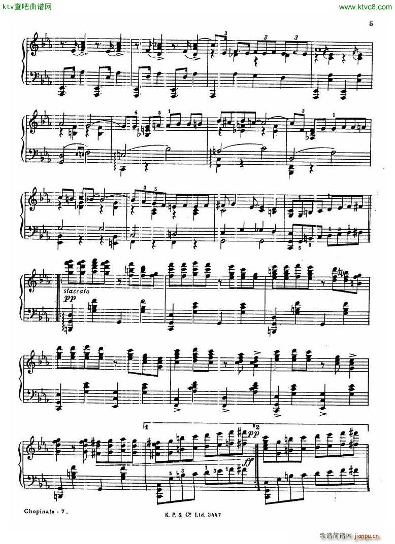 doucet chopiniata(钢琴谱)3