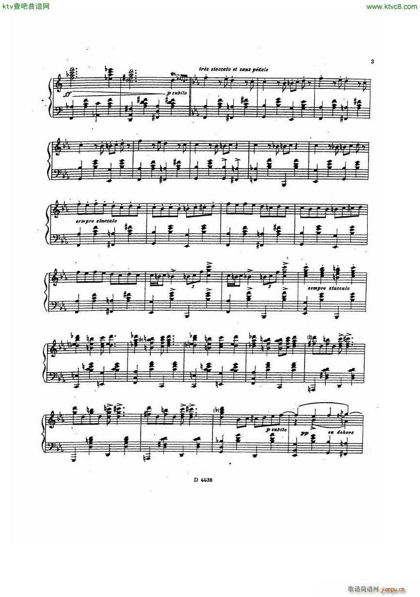 Doucet Wagner Isodina(钢琴谱)3