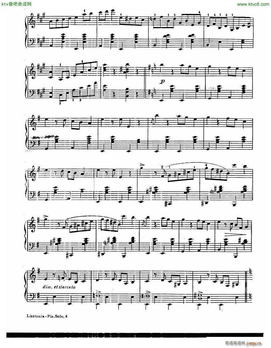 Doucet Lisztonia(钢琴谱)3
