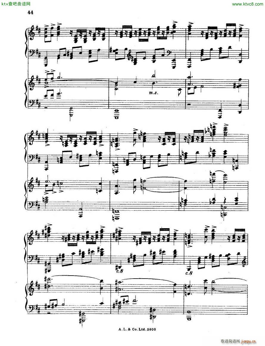 dohn pc 2 1(钢琴谱)44