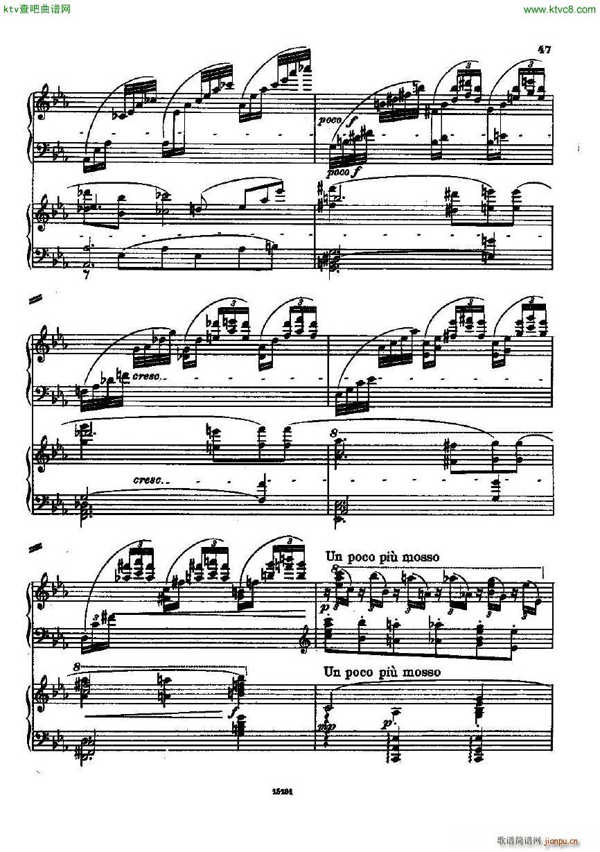 Dohnanyi Variations Nursery Rhyme Op25 二(钢琴谱)6