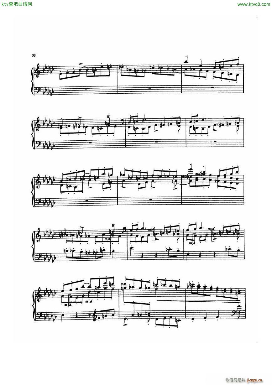 Dohnanyi 17 5 5 Humoresken IntroduktionAndFuge(钢琴谱)5