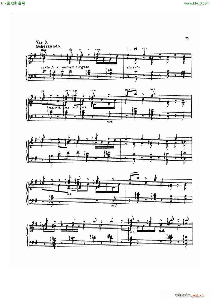 Dohnanyi 17 3 5 Humoresken Pavane(钢琴谱)1