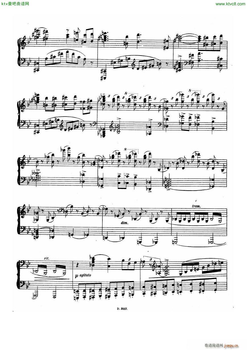 Dohnányi op 11 Four Rhapsodies(钢琴谱)11