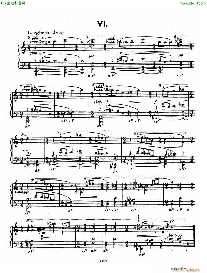 Dlouhy 7 bagatelles(钢琴谱)7