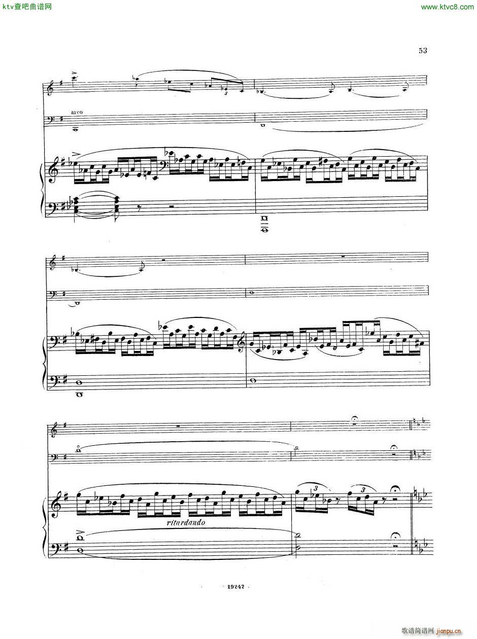 Arensky op 32 Piano Trio No 1 in D minor 1894 二(钢琴谱)3