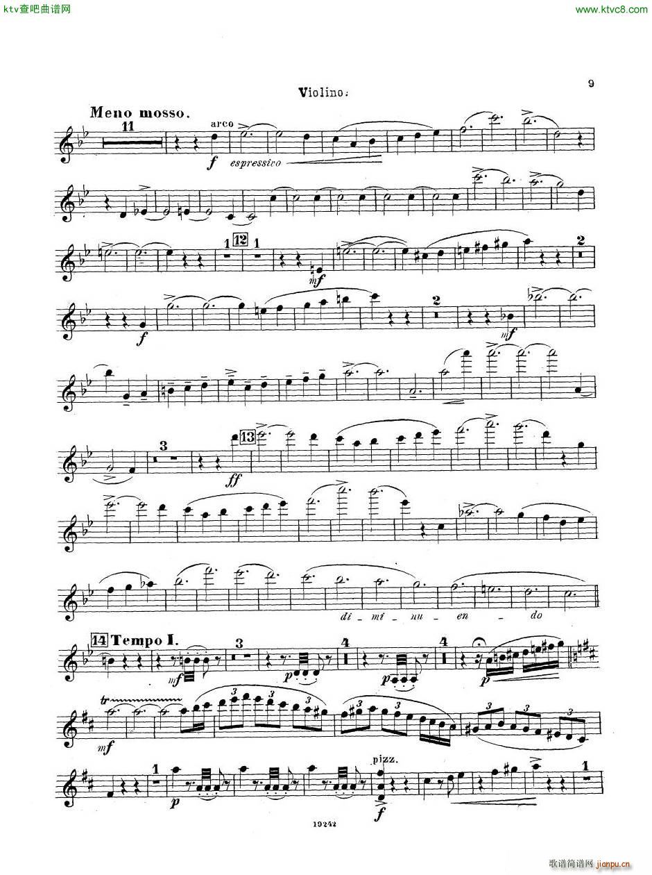 Arensky op 32 Piano Trio No 1 in D minor 1894 二(钢琴谱)27