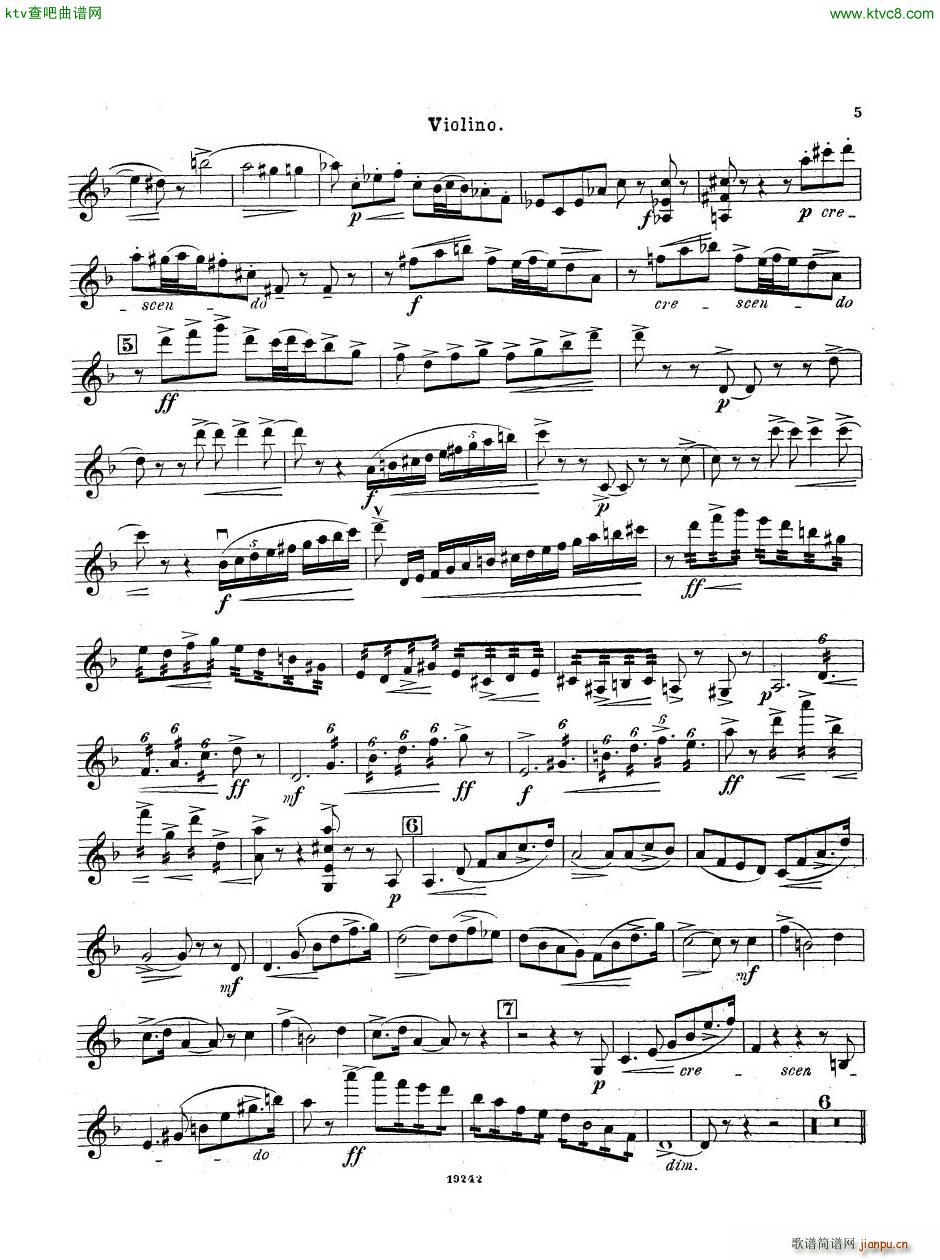 Arensky op 32 Piano Trio No 1 in D minor 1894 二(钢琴谱)23