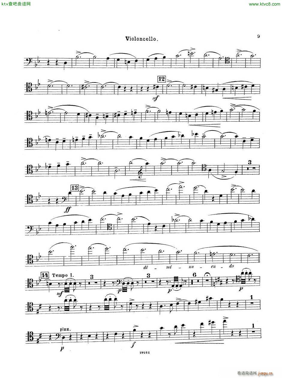 Arensky op 32 Piano Trio No 1 in D minor 1894 二(钢琴谱)41