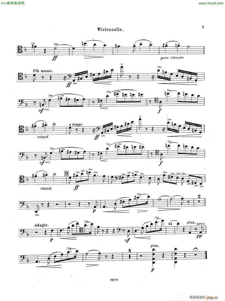 Arensky op 32 Piano Trio No 1 in D minor 1894 二(钢琴谱)39