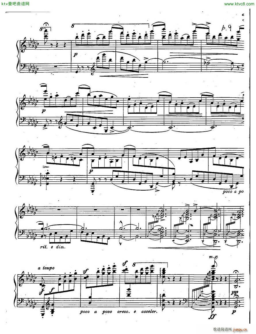 Antipov op 11 Deux Morceaux(钢琴谱)7