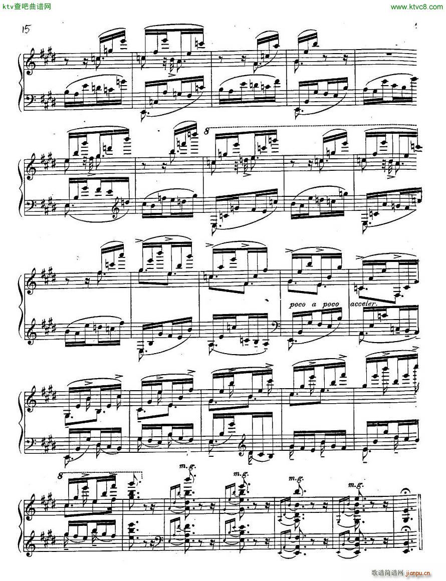 Antipov op 11 Deux Morceaux(钢琴谱)13