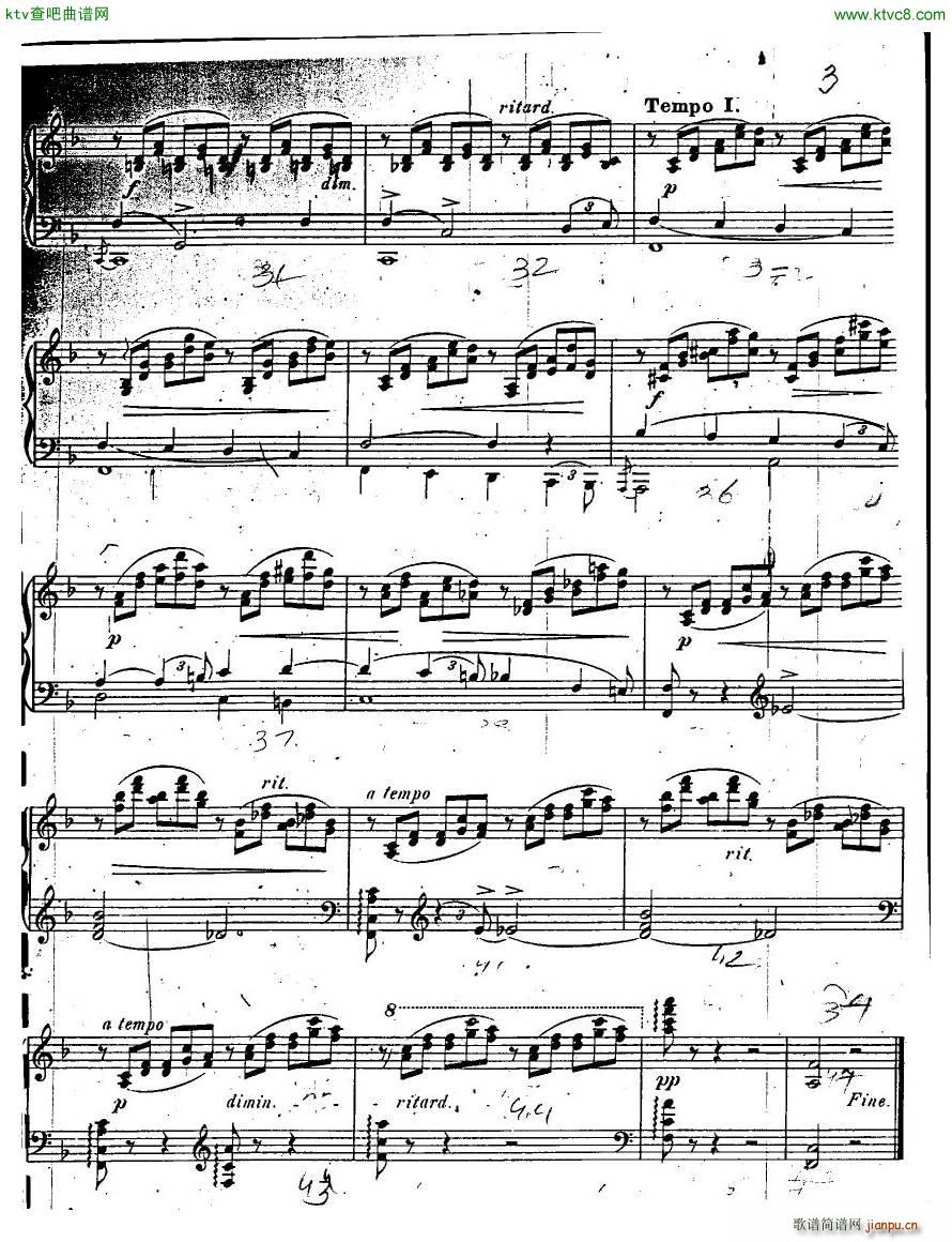 Antipov op 10 Prelude(钢琴谱)3