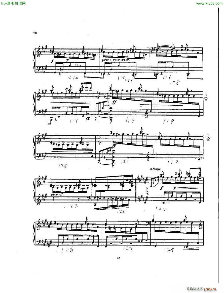 Antipov op 1 Trois Etudes(钢琴谱)15