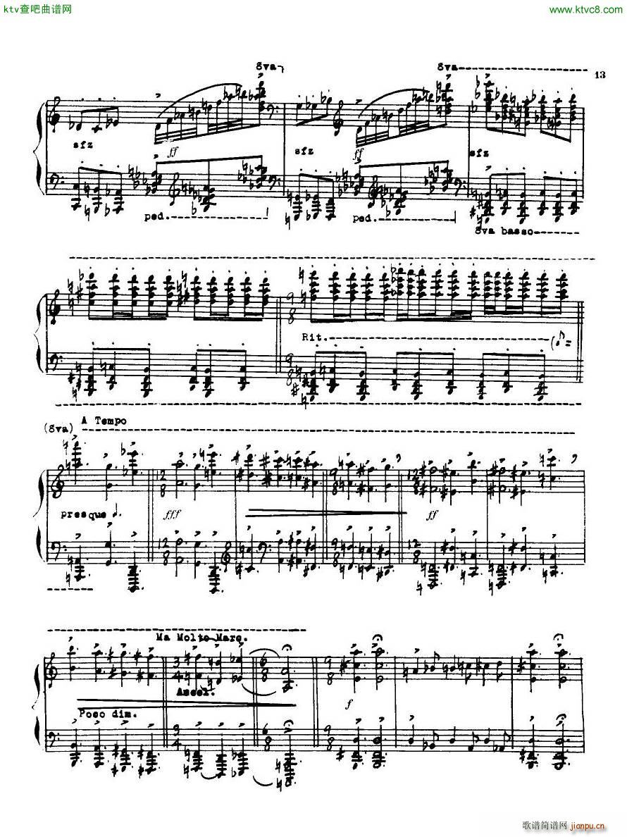 Antheil Piano Sonata No 4(钢琴谱)12