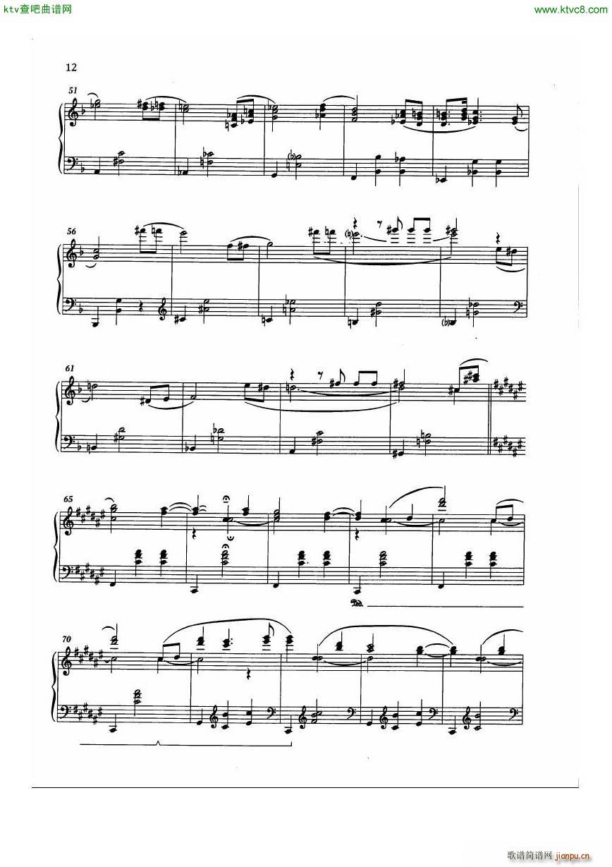 Antheil Ben Hecht Valses(钢琴谱)3