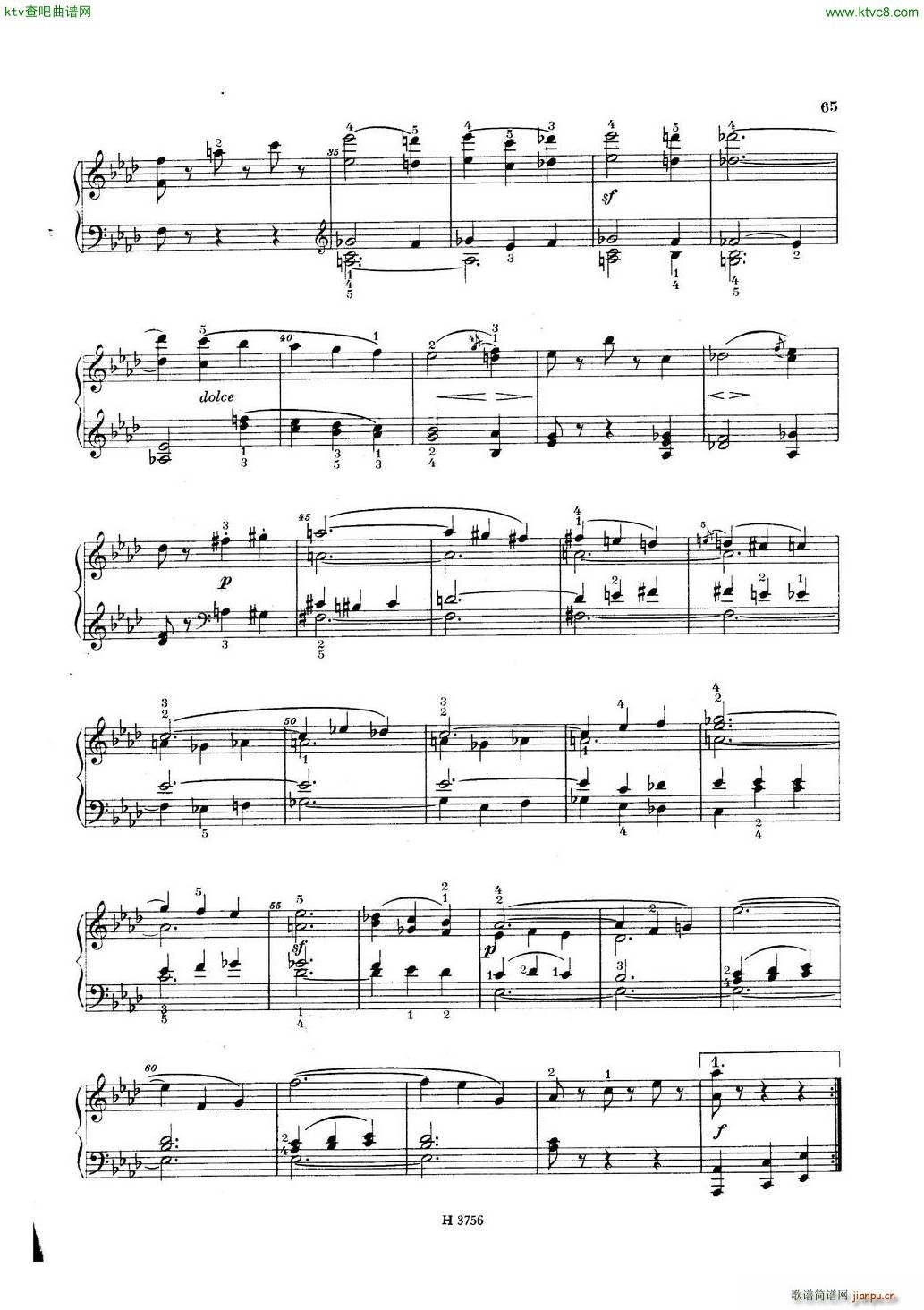 Dussek Sonate No26 op70 Retour a Paris(钢琴谱)25