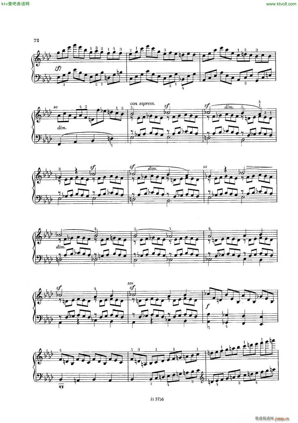 Dussek Sonate No26 op70 Retour a Paris(钢琴谱)32