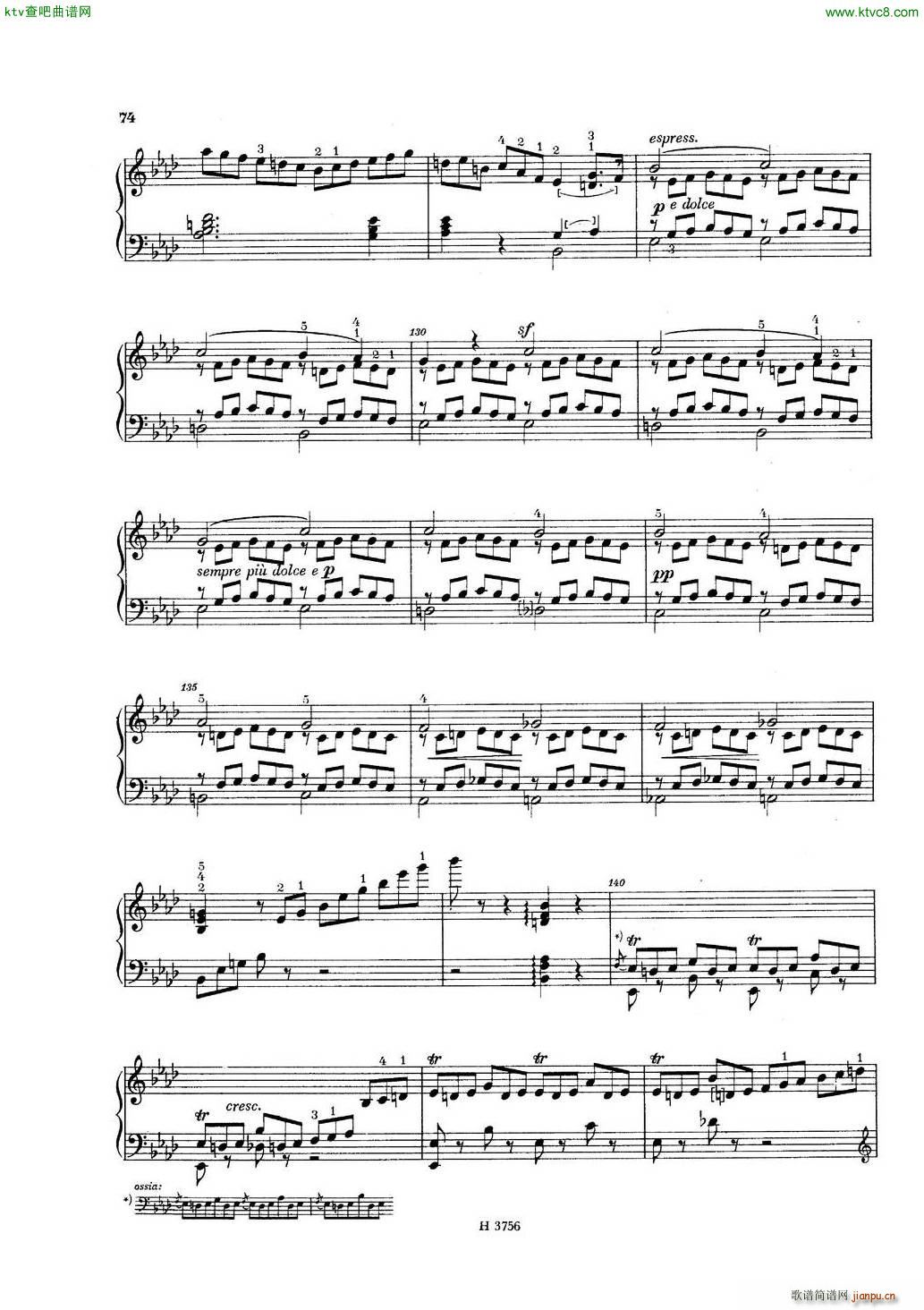 Dussek Sonate No26 op70 Retour a Paris(钢琴谱)34