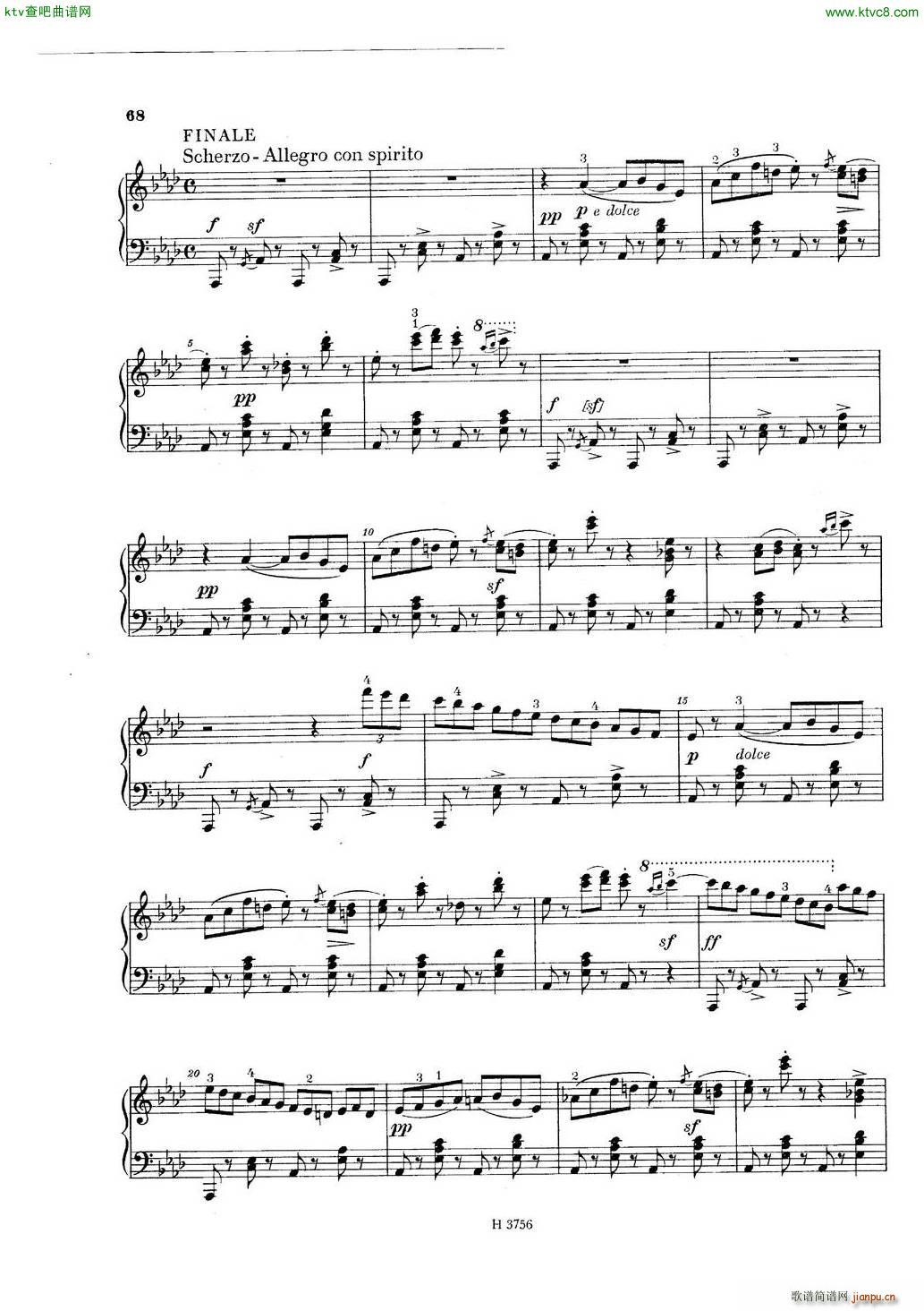 Dussek Sonate No26 op70 Retour a Paris(钢琴谱)28