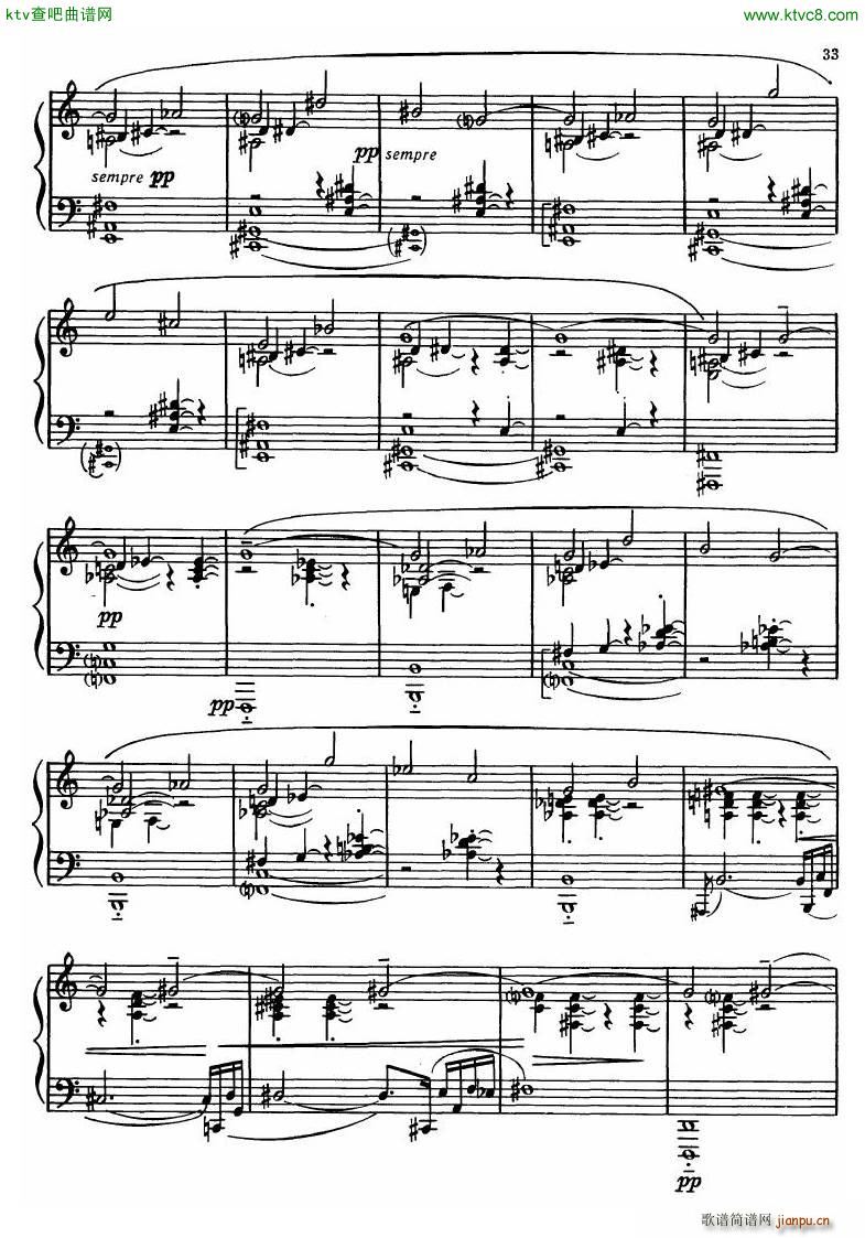 Dutilleux Sonata(钢琴谱)8