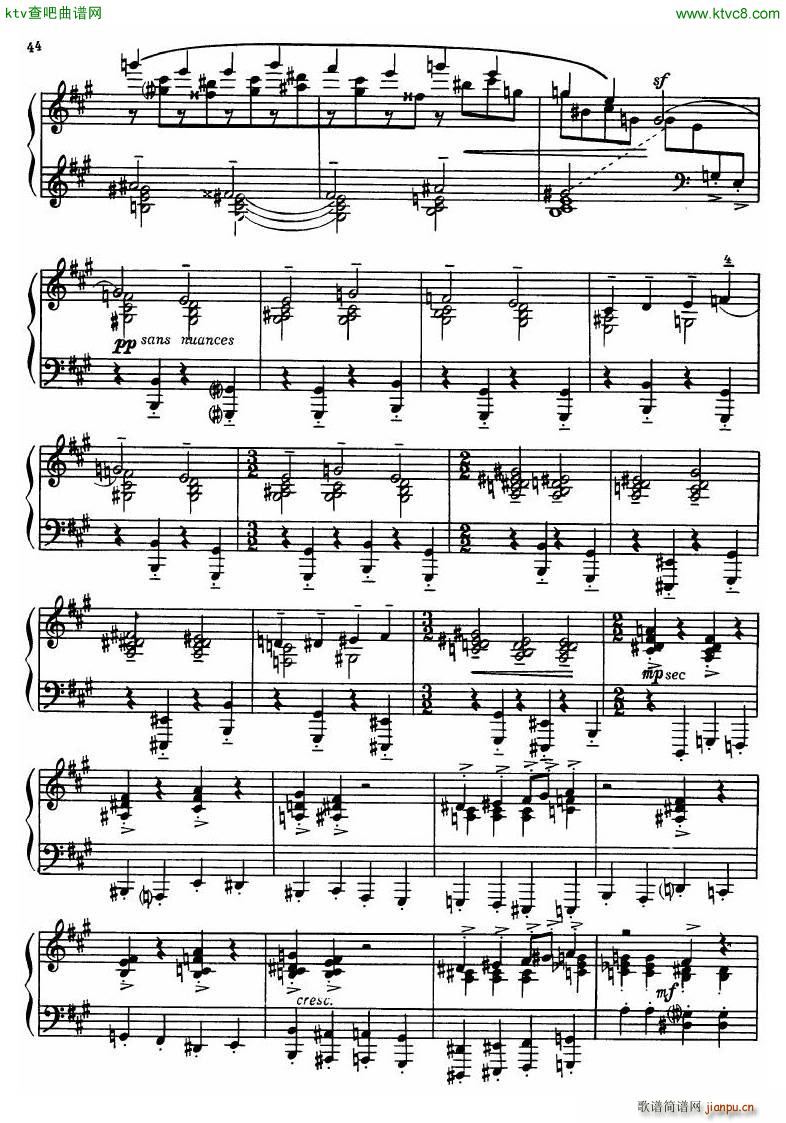 Dutilleux Sonata(钢琴谱)16