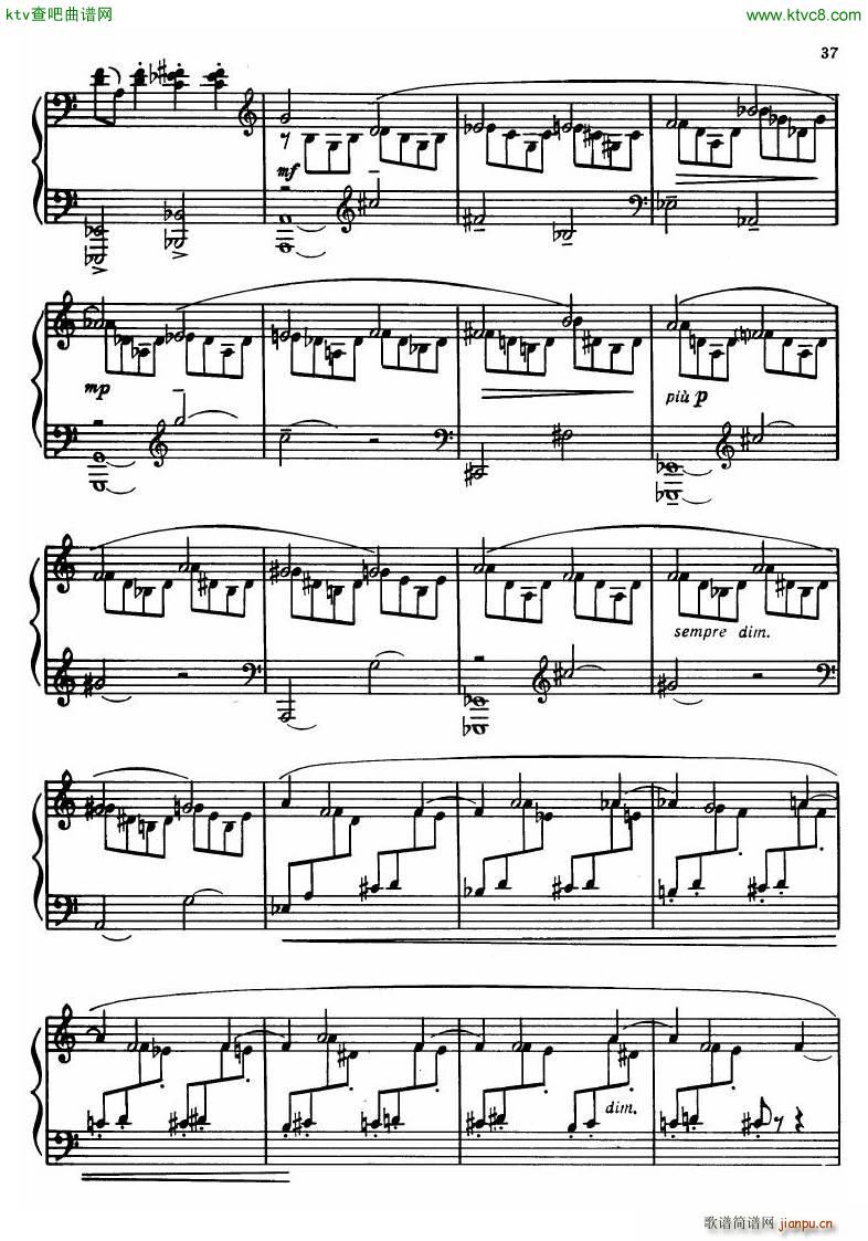 Dutilleux Sonata(钢琴谱)12