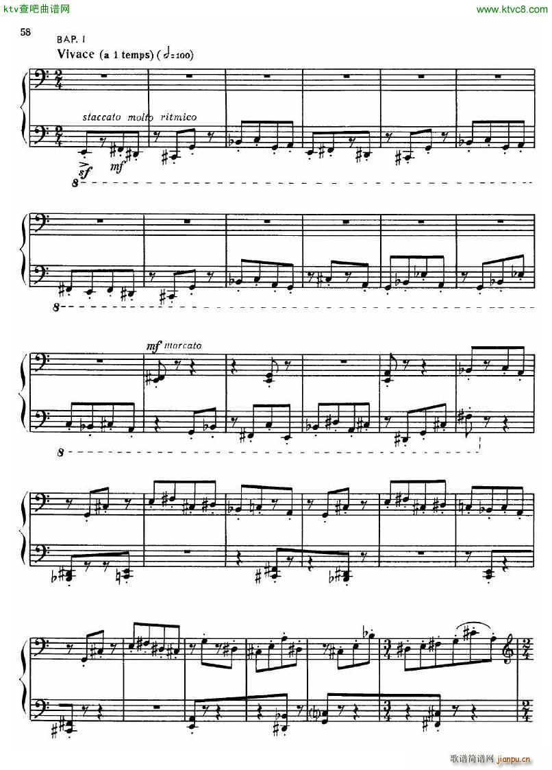 Dutilleux Sonata(钢琴谱)33