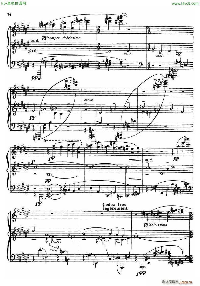 Dutilleux Sonata(钢琴谱)49